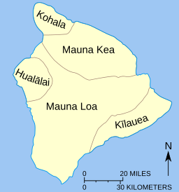 ハワイ島　火山