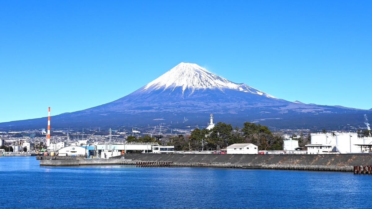 田子の浦　富士山