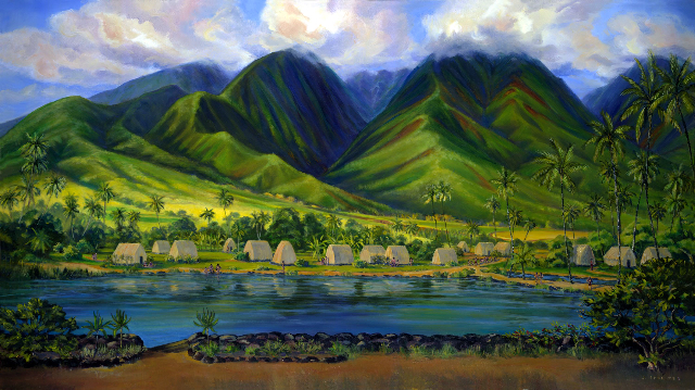 Painting by Janet Spreiter